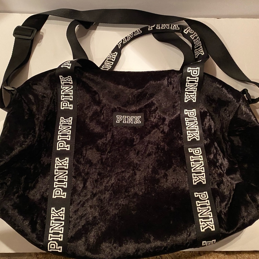 PINK Velvet Gym bag